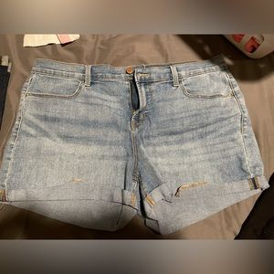 Old navy jean shorts size 16